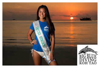 Miss Scuba UK On Koh Tao And Chooses Big Blue