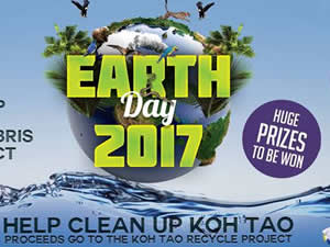 Earth Day being celebrated on Koh Tao today
