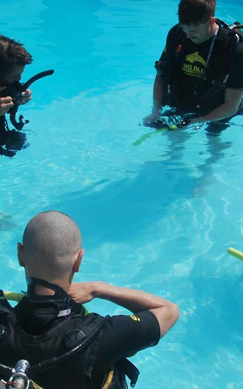 Training to be a Dive Instructor