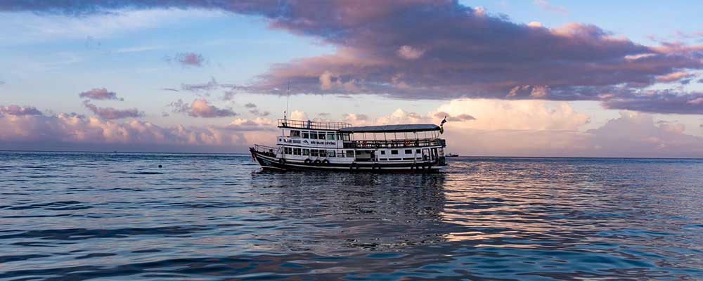 MV Enzo - one of Big Blue's most regulalry used dive boats