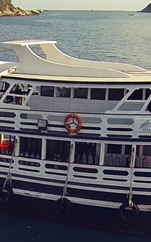 Dive boats on Koh Tao