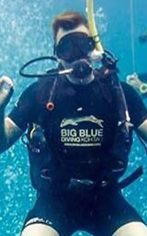 The importance of good buoyancy control.