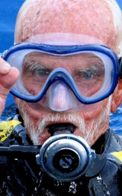 Learn to dive- you’re never too old.