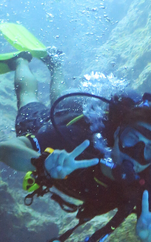 Sail Rock dive site.
