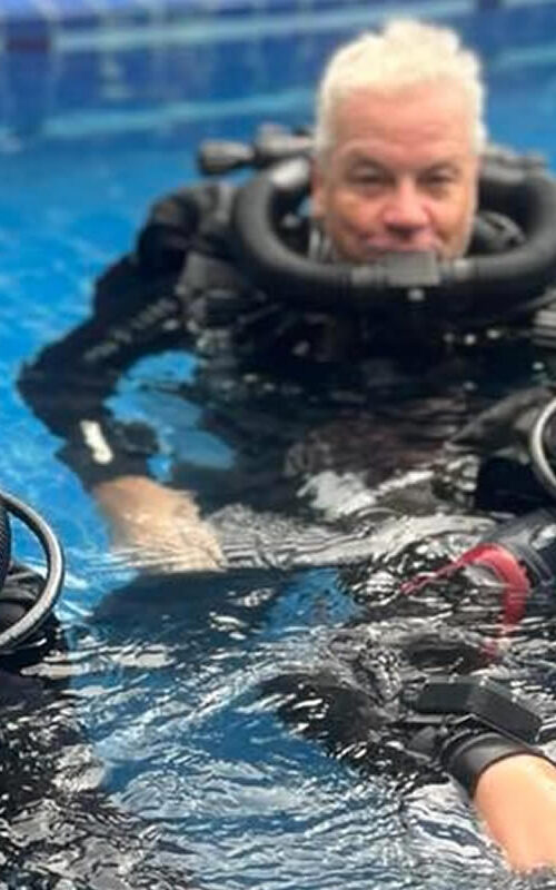 Diving on a Rebreather