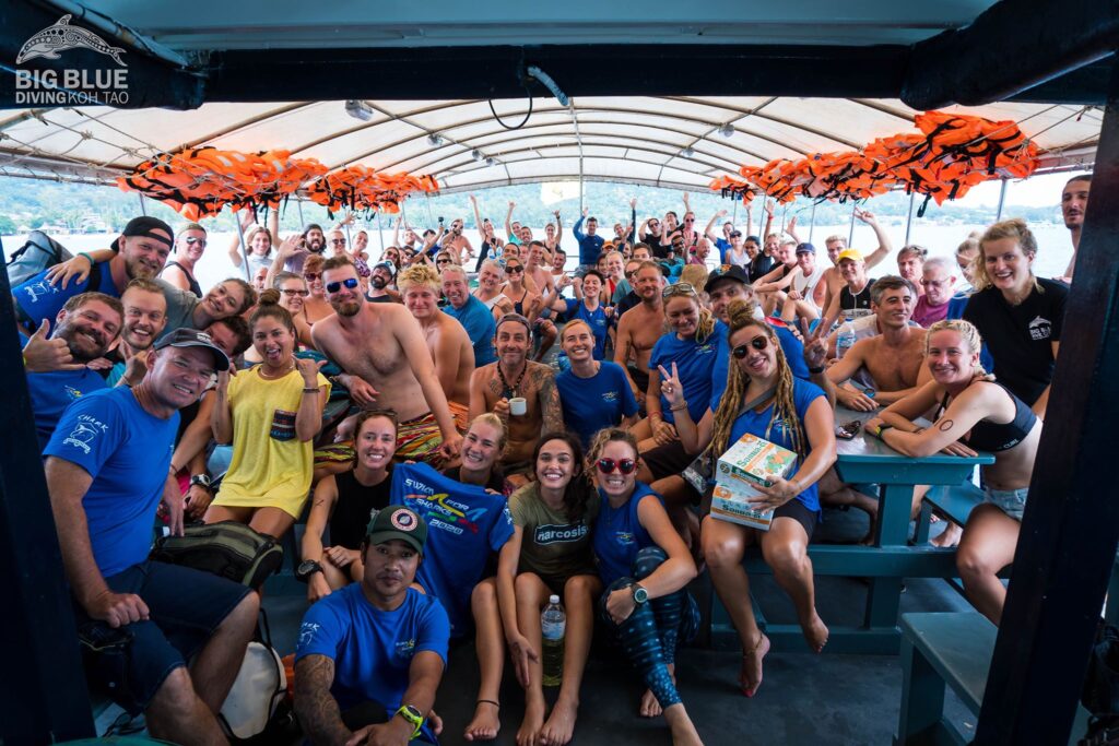 Group of people on a boat