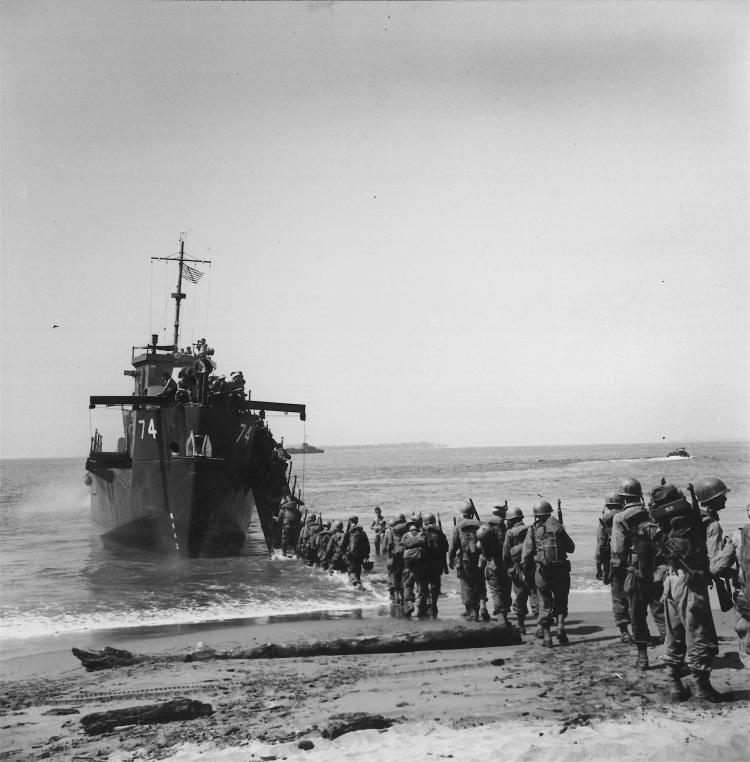 A war ship