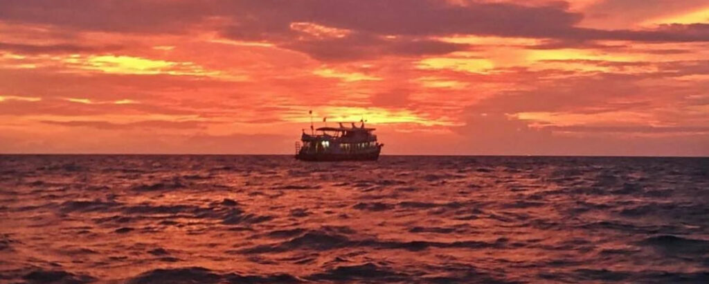 Sunset night dive