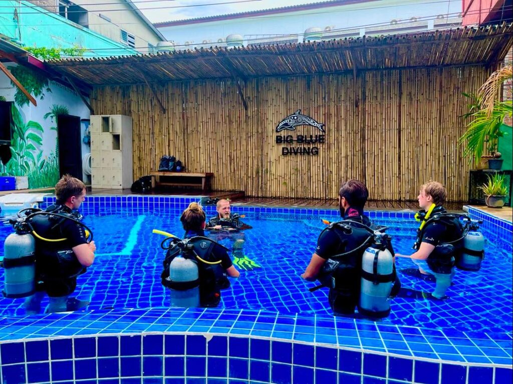 Open Water students
