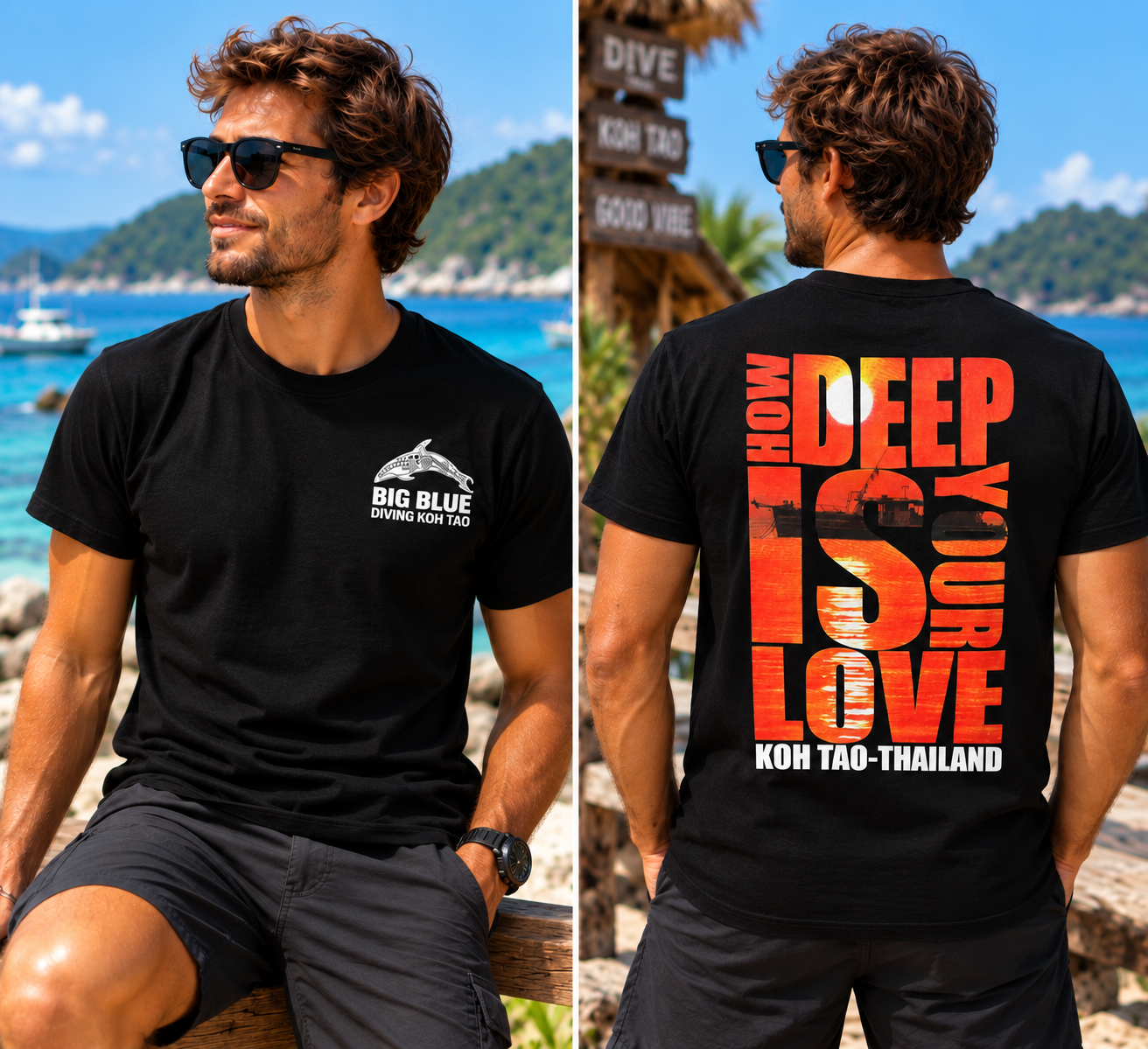 How Deep Is Your Love - Sunset Version T-Shirt