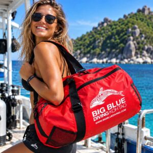 Big Blue Diving Red Dive Bag