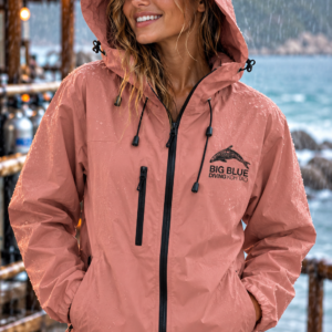 Ladies Pink Waterproof Anorak