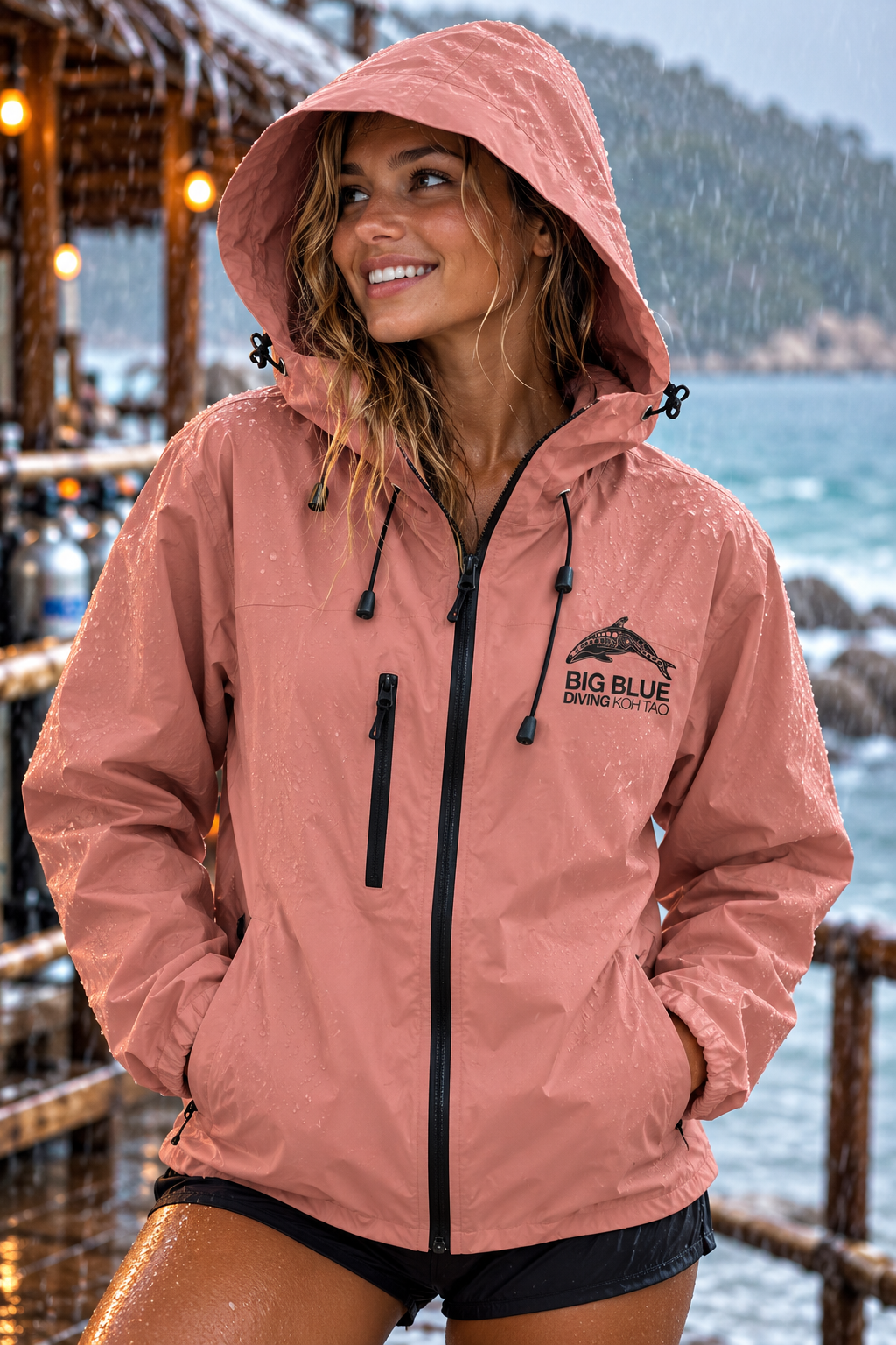 Waterproof Anorak in Blue - Image 3